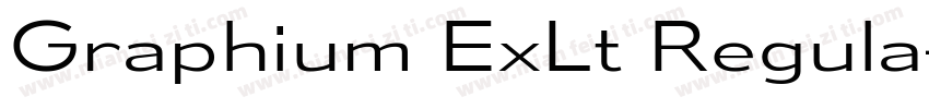 Graphium ExLt Regula字体转换